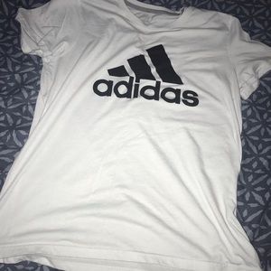 White Adidas Shirt